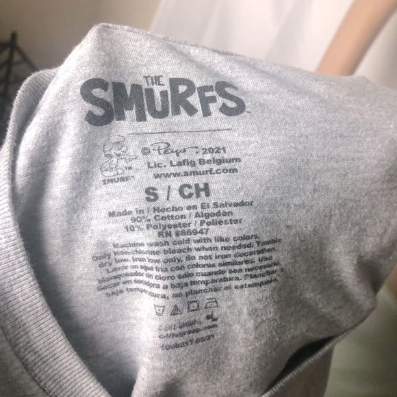 (Sold) SMURF'S T-Shirt - Picture 4 of 4